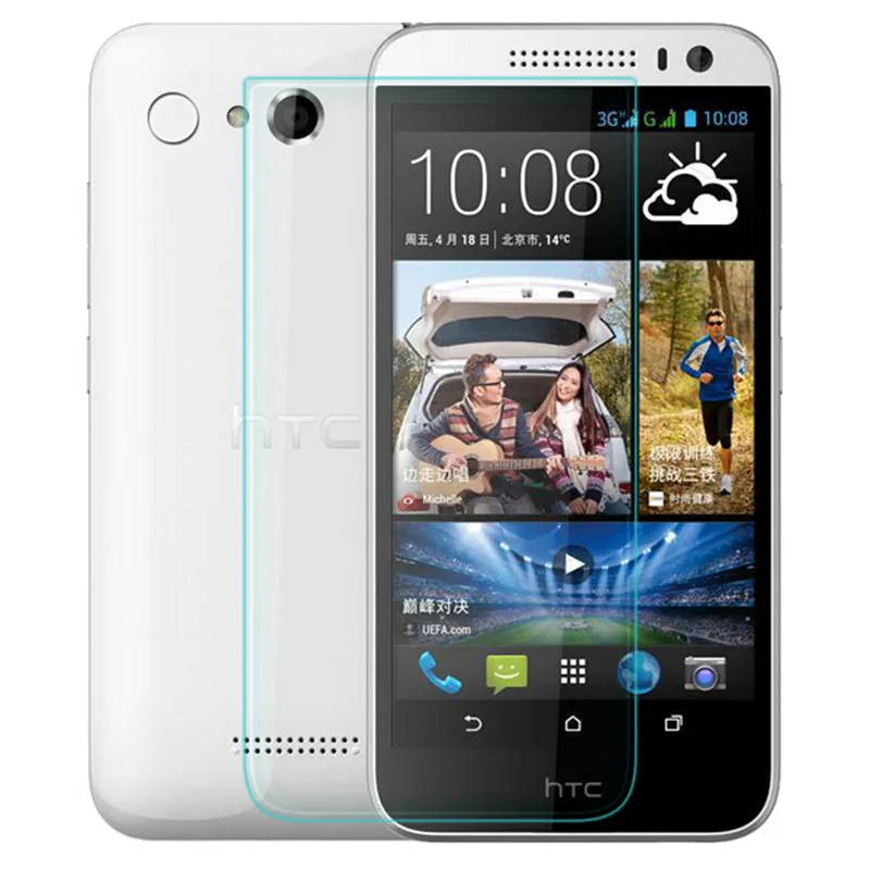 Premium Tempered Glass For HTC Desire 616 D616w Dual SIM Screen Protector 9H Toughened Protective Film Guard