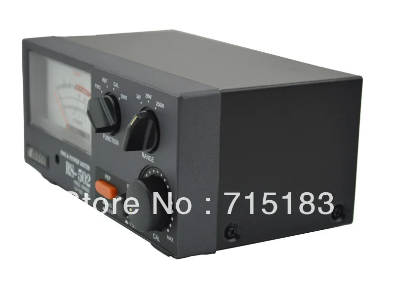 Imagem -03 - Nissei Produto Original Mostrado 1.8525mhz 200w Swr & Watt Metter Conector tipo m