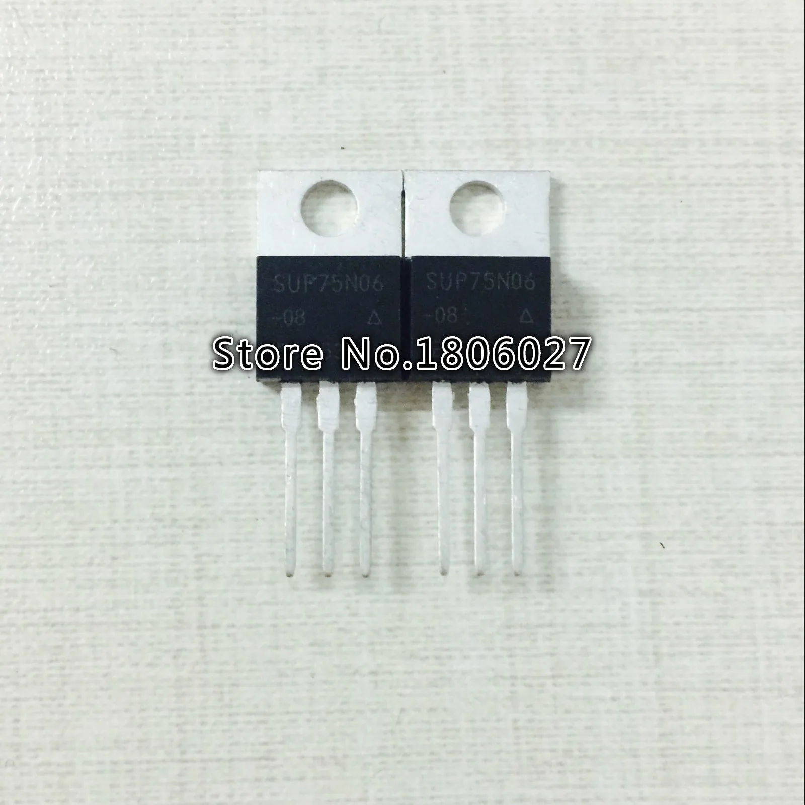 Send free 20PCS SUP75N06-08    TO-220 60V 75A  New original Field effect tube