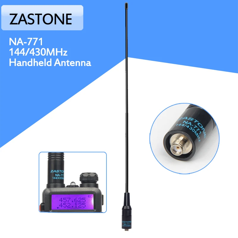 Accessorie NA-771 Walkie Talkie Antenne Sma-Female Voor Draagbare Ham Radio Baofeng 5R UV82 A9 A19 889G Zasotne antenne