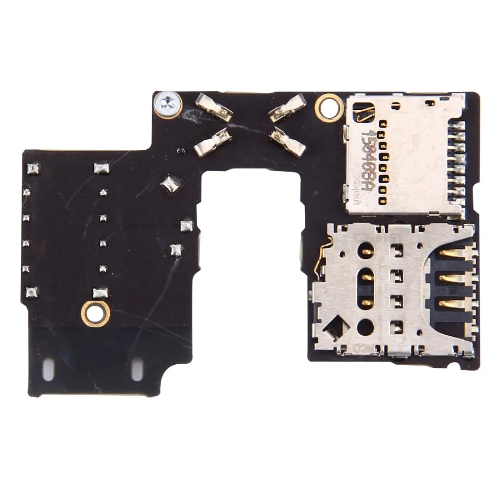 iPartsBuy SIM Card Socket + SD Card Socket for Motorola Moto G (3rd Gen.) (Single SIM Version)