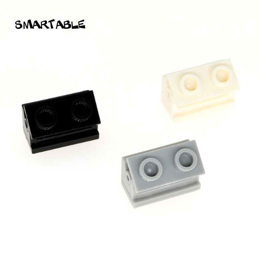 Smartable Hinge Brick 1x2 Base+Top Plate Thin Building Blocks MOC Parts Toys For Kids Compatible 3937+3938 80pcs/lot