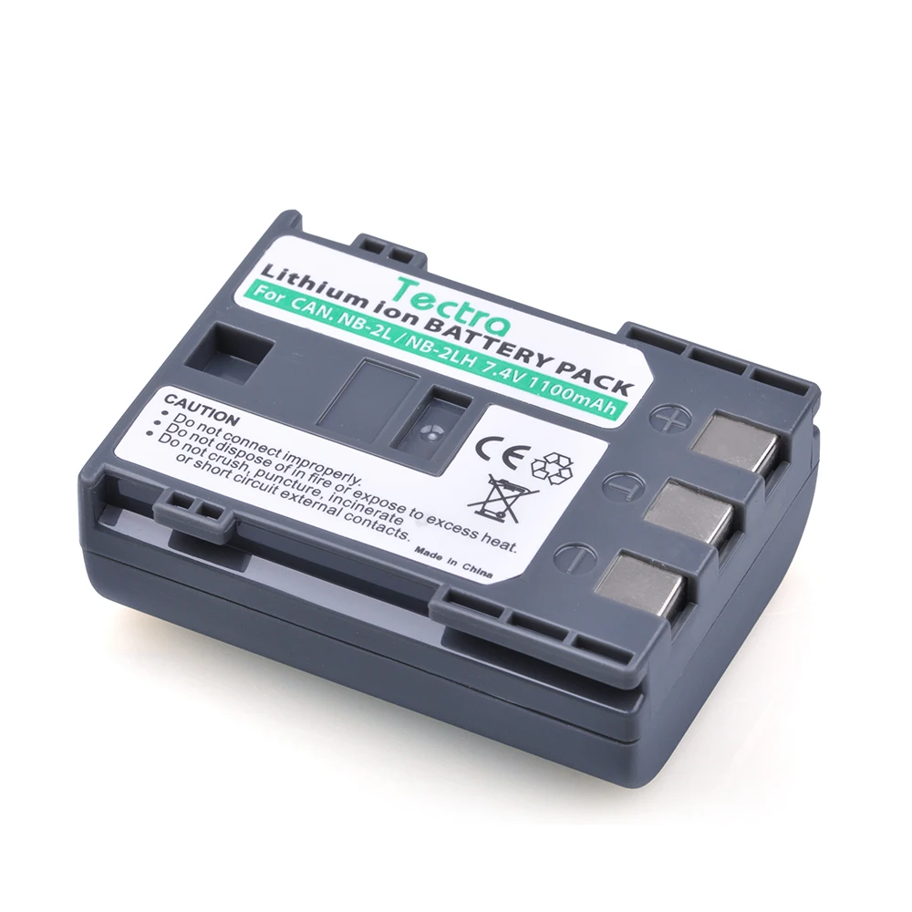 NB-2LH NB-2L 7.4V/1100mAh Li-ion Camera Battery for Canon PowerShot G7,G9,S30,S40,EOS 350D,400D,ZR100,ZR200,ZR300