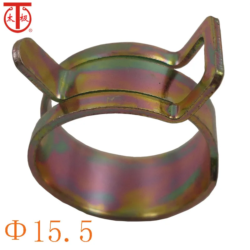 ( 15.5 ) Q673B ( QC621 ) Steel strip type elastic ring hoop ( Pipe clamp ) 50 pieces/lot