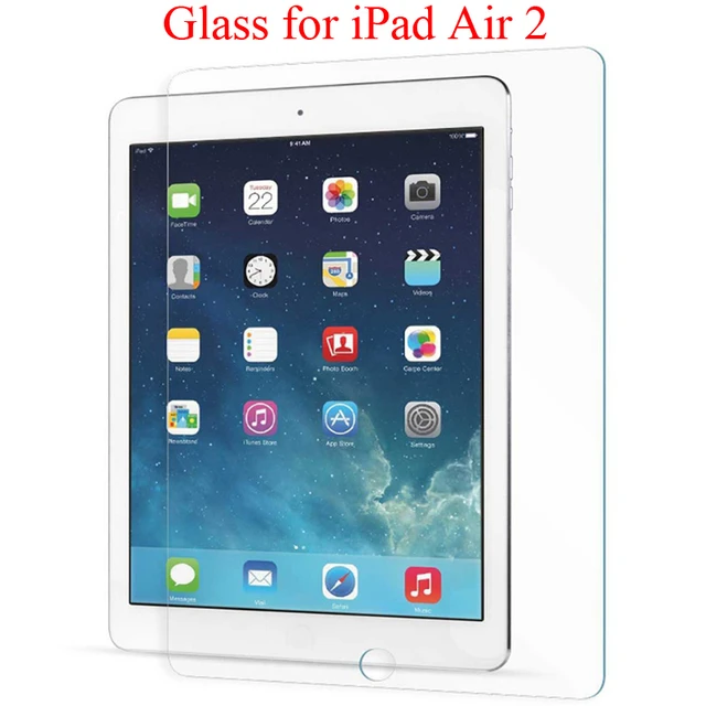 For iPad Air 2 Tempered Glass Screen Protector iPadAir2 Air2 Screen Film  A1566 A1567 Screen Guard Cover Protection