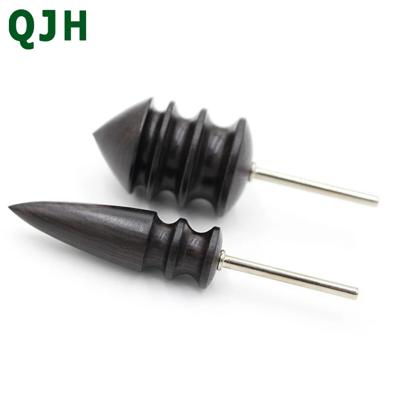 

High Quality 2 Types DIY Leather Edge Electric Polished Head Sandalwood Polishing Trimming Rod Handmade Leather Craft Tools