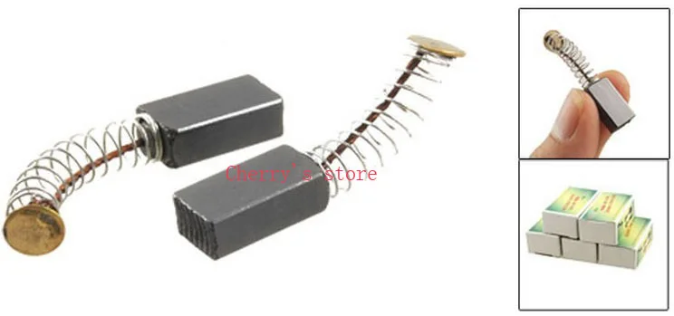 20 Pairs 14mm x 8mm x 5mm Motor Carbon Brushes for Power Tool