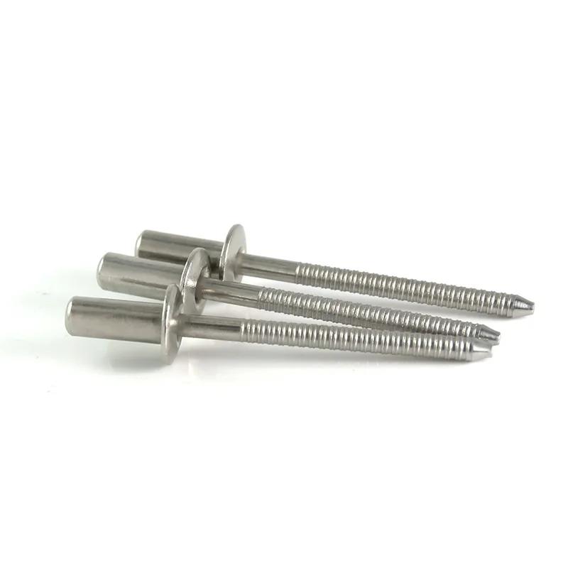 luhuichang M4 Stainless Steel Screw Pulling Rivets Self-plugging rivet Furniture Closed pull Stud