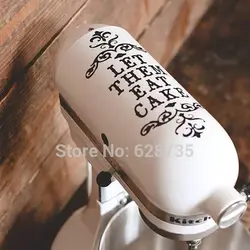 Kitchen idea Gift - Vinyl Damask Mixer Sticker