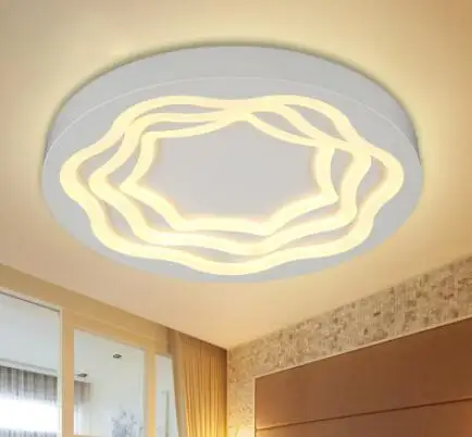 Creative corner star round LED Ceiling Lights simple originality personality flower shape acrylic living room LU817339