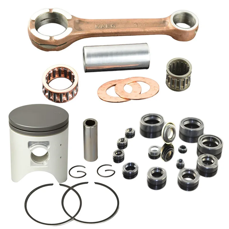 Motorcycle Engine Parts 66.4mm Connecting Rod & Piston Ring & Oil Seal Kit for HONDA CRM250AR CRM250 CRM 250 AR KAEG 249