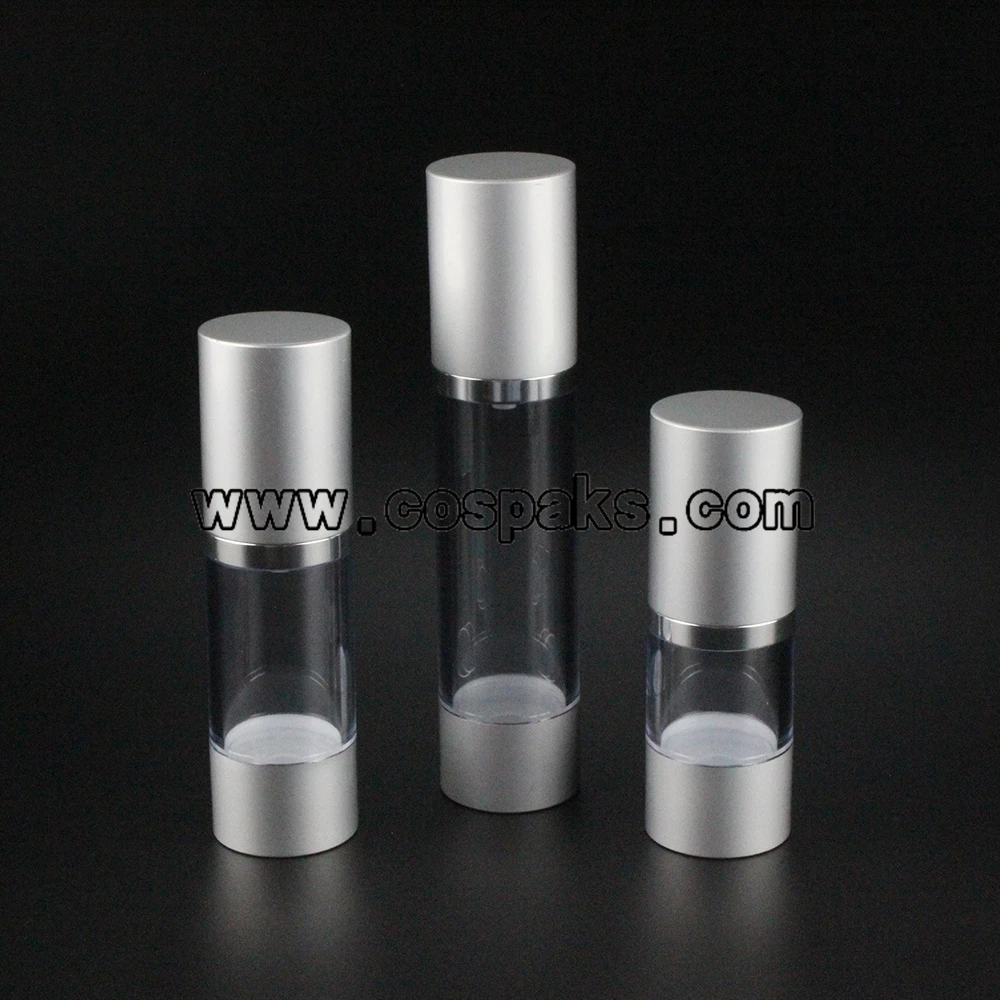 100pcs 50ml aluminium pump bottles , 50ml aluminium cosmetic packaging supplies , 50ml aluminum cosmetic pump bottle for cream