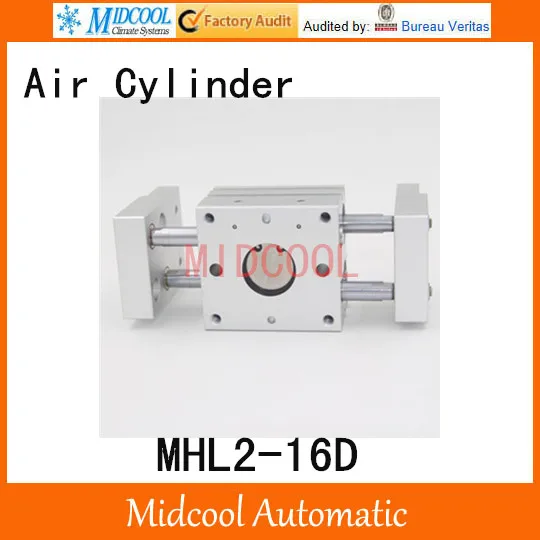 MHL2-16D double acting wide pneumatic cylinder gripper pivot gas claws parallel air SMC type cylinder