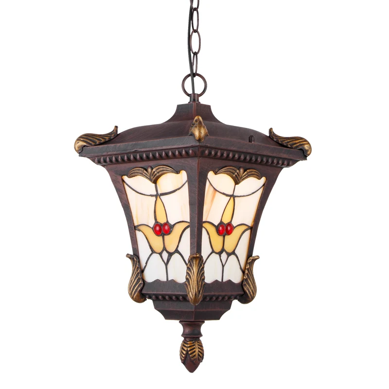 

Outdoor IP44 Porch Pendant Lamp Garden Gate Hallway Pendant Lights Balcony Corridor Chain Hanging Lighting Fixtures