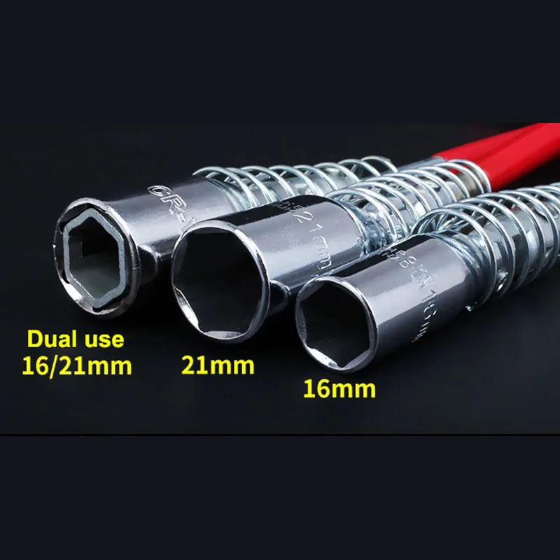 Gratis Schip! Hoge Kwaliteit T-Handvat Kruiskoppeling Bougiesleutel Handje 16/21Mm Remover Installer
