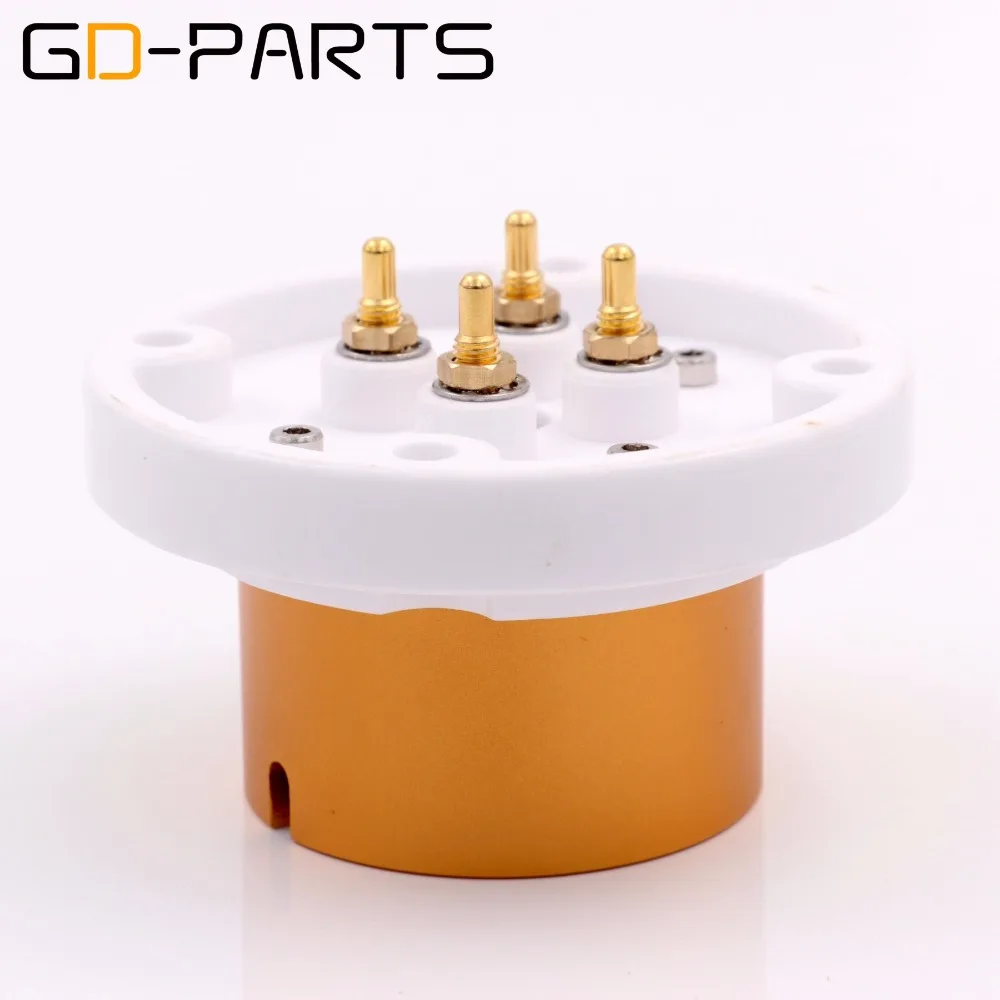 Eizz alta qualidade 4pin jumbo tomada de tubo de cerâmica FU-5 810 211 805 845 válvula base tubo de áudio alta fidelidade vintage amplificador diy 1pc