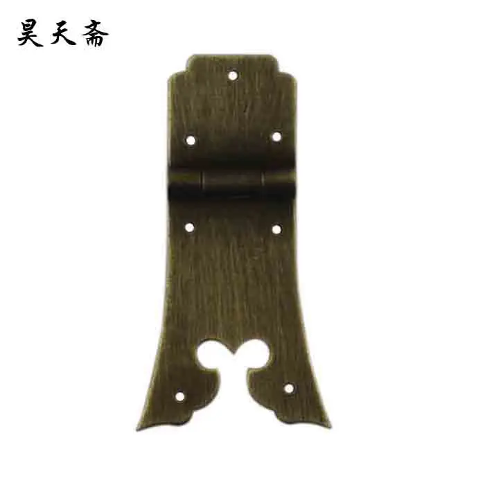 [Haotian vegetarian] Chinese home copper fittings / copper hinge length 7cm / shaped pan skin HTF-044