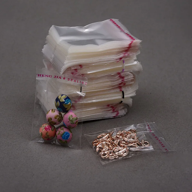 

Clear Resealable 1000Pcs 6 x 9 cm Plastic Packaging Bags 2.36" x 3.54" Poly OPP Small Cello Cellophane Bag for Gift Packing