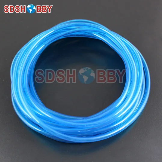 4.8*2.5mm 200 Meter Fuel Line/ Fuel Pipe for Gas Engine/ Nitro Engine -Yellow/Transparent/ Blue Color