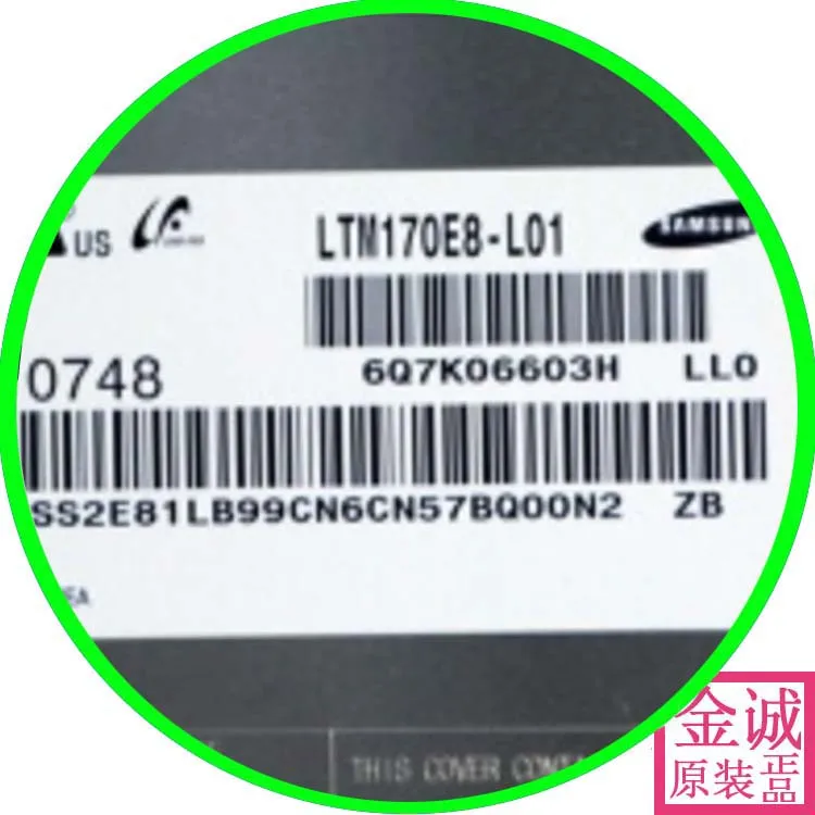 

100% original Ltm170e8-l01 original new industrial medical LCD screen LTM170E8 L02 send high voltage board