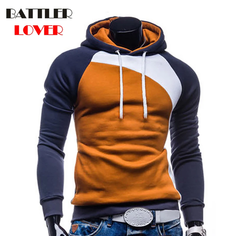 Pullovers Hoodies Men Autumn Hooded Hoodies Mens Patchwork Sweatshirts Hip Hops Males Casual Brand Clothing Hombre Hoody Jacket