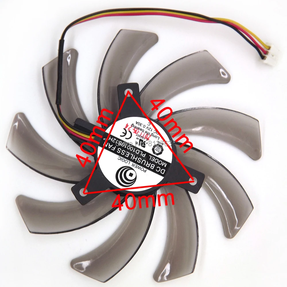 PLD10010S12H 12V 0.30A 95mm VGA Fan For Gigabyte GeForce GTX660 GTX600 GTX7750 TI Graphics Card Cooling Fan 3Pin