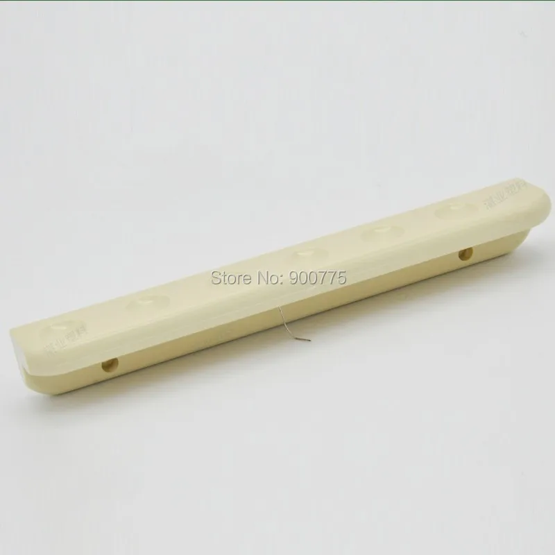 White plastic Pool Sticks Wall rack (28.5cm) for cue Holds 6 holes snooker rack