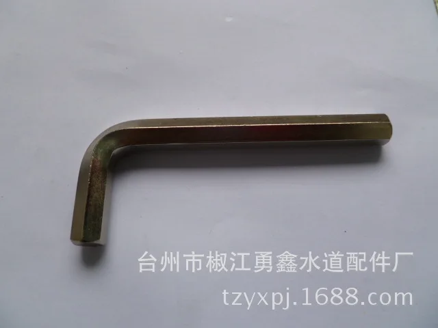 Faucet repair installation disassembly tool within the 6 angle wrench [opposite side 12mm diagonal 14mm]