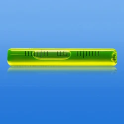 12*72mm 2'/2mm Glass Long Tubular Spirit Bubble Level Water Level Meter 1PCS