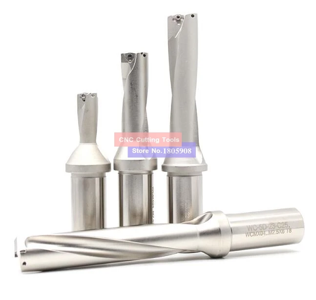power coolant water drill ZD03 48mm-65mm WC Drill Type For 3D U Drilling Shallow Hole metal working indexable insert drills
