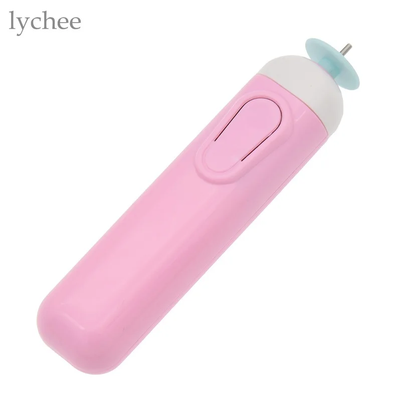 Lychee Life Electric Quilling Paper Pen Paper Craft Tool DIY Assorted Origami Scrapbooking Card Making Slotted Paper  Tool