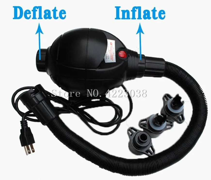 Free Shipping 1200W Electric Inflator Air Pump Air Blower Fan For Bubble Soccer Water Ball Roller Ball Bumper Ball Zorbing Ball