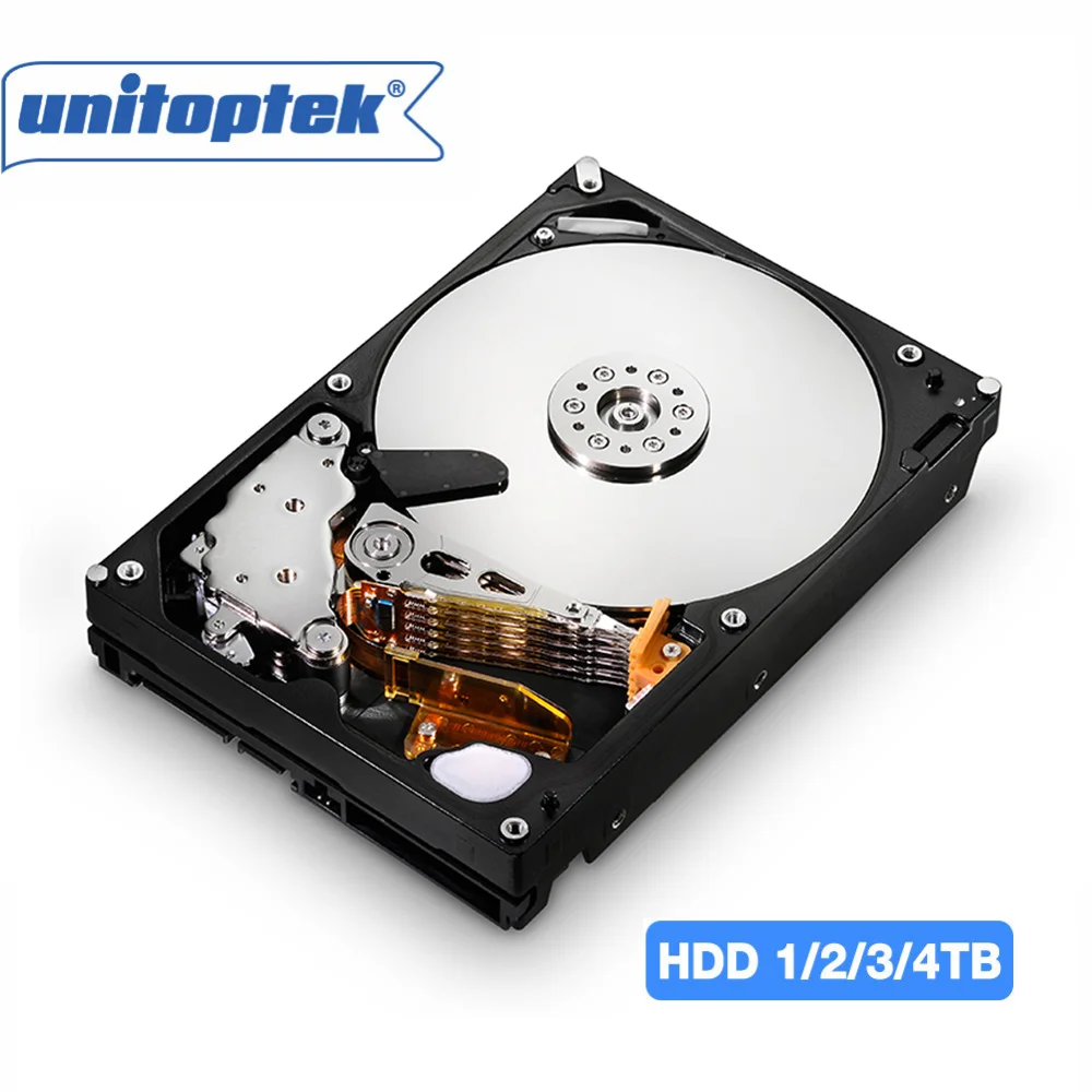 Drive 4TB 3.5 NVR Hard Interface System SATA HDD Inch 2TB