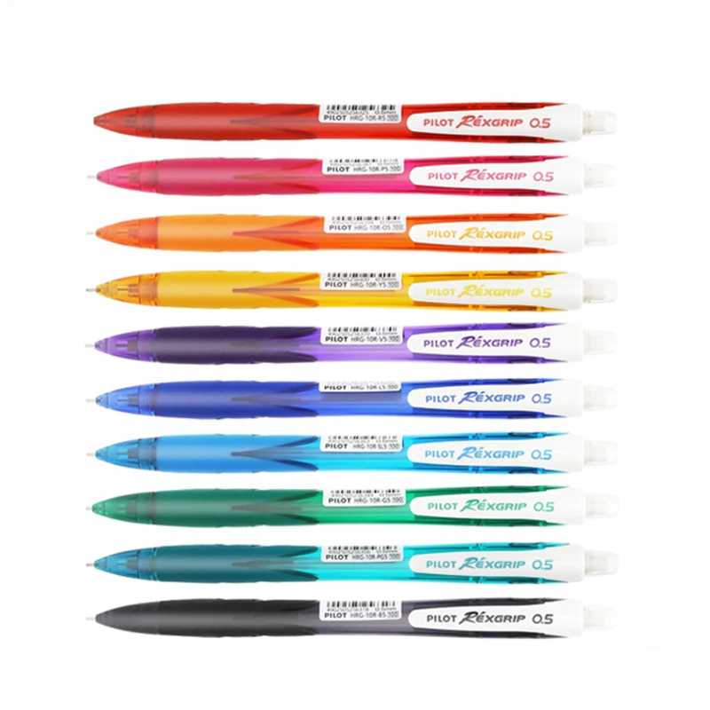 1 Piece Pilot HRG-10R 0.5mm Color Mechanical Pencil Non-Slip grip Simple And Beautiful Activity Pencil