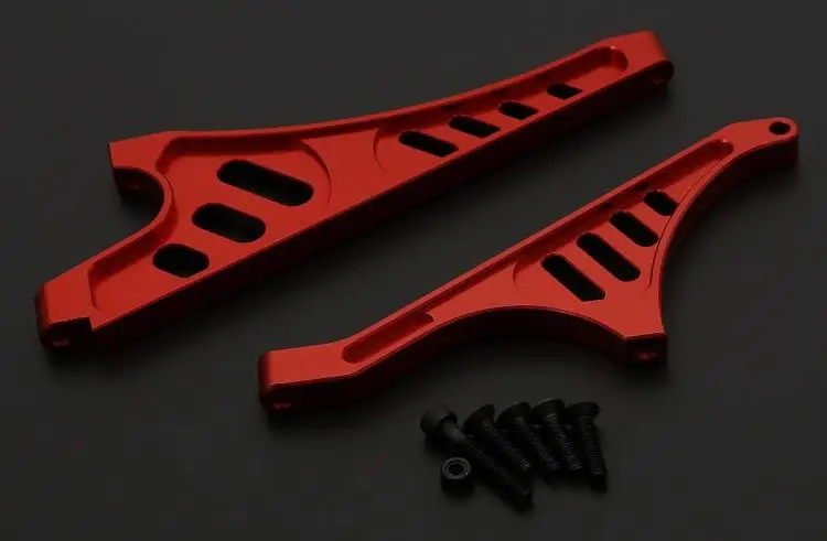 Super Strong CNC Aluminum Chassis Braces Fits Rovan LT LOSI 5IVE-T and King Motor X2