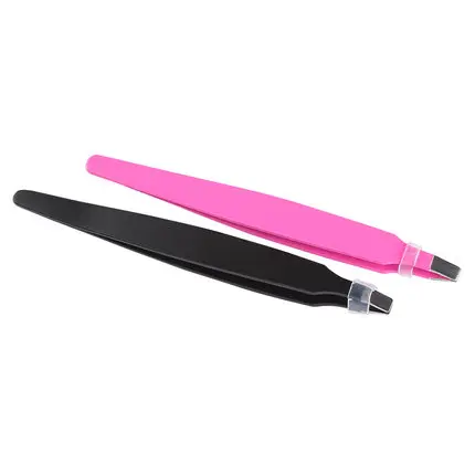 Augenbraue Forcep Pinzette Schönheit Werkzeuge Make-Up Pinzette Flache Spitze Für Falsche Wimpern Haarentferner Clip Gesichts Gesicht Nase Werkzeug Verkauf