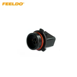 FEELDO 2pcs Car P13W LED Bulb Socket Fog Daytime Running Light Harness Wire Plug Connector #CA1117