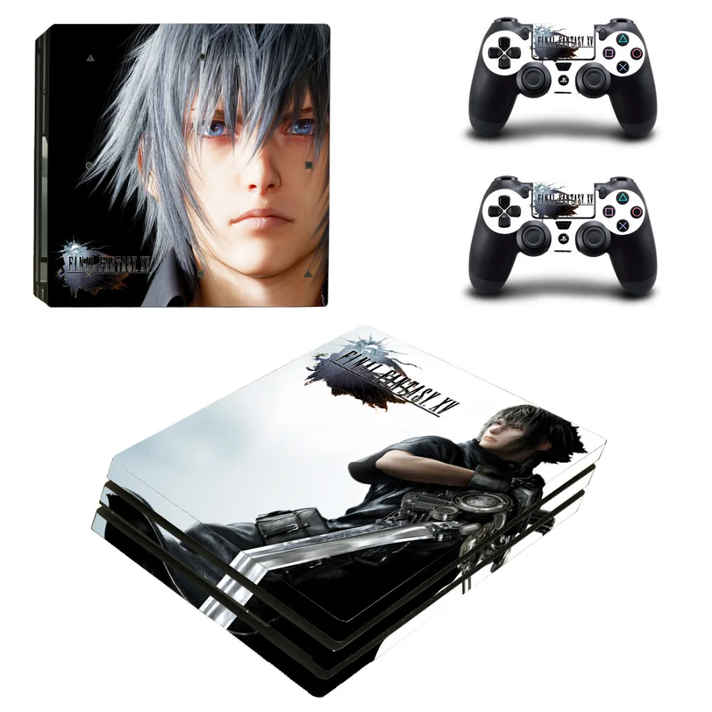 Final Fantasy Decal PS4 Pro Skin Sticker For Sony PlayStation 4 Console and Controllers PS4 Pro Skin Stickers Vinyl