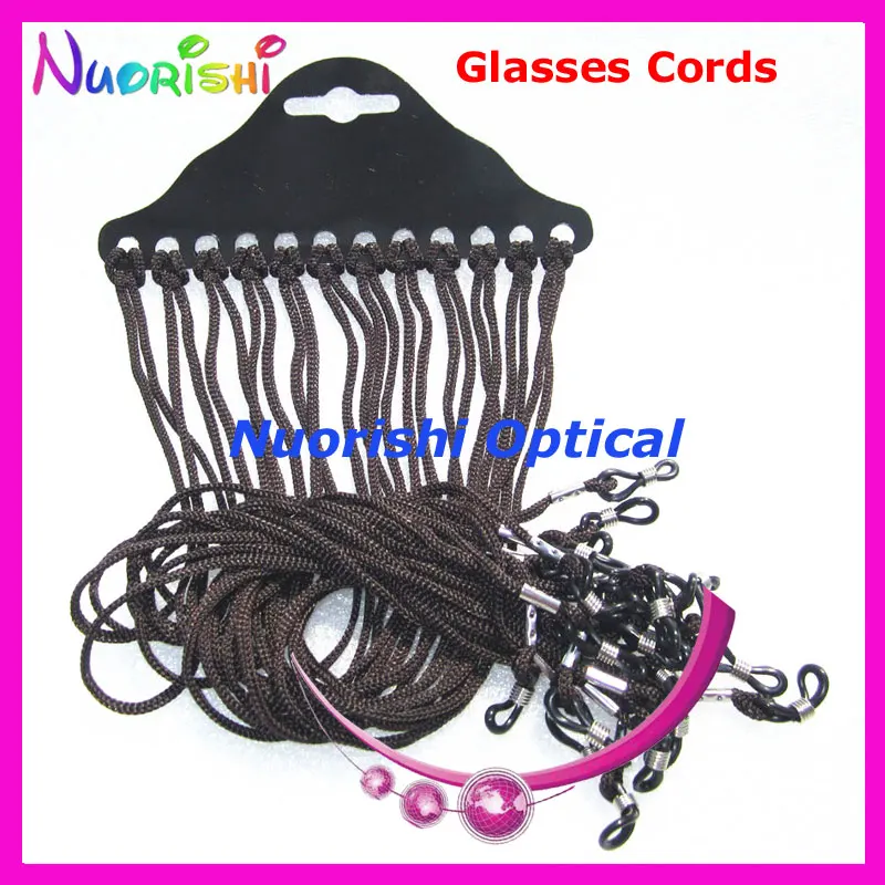 

free shipping L703 120pcs black eyeglass sunglasses braided nylon neck string cord retainer strap eyewear lanyard holder