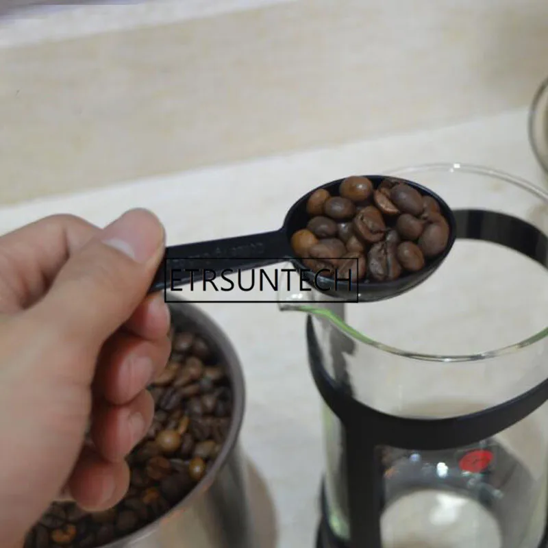 500pcs Plastic Coffee Measuring Spoon Convenient Coffee Bean Powder Scoop 7g Baking Spoons Powder Drinkware Tools