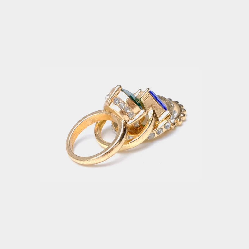 Amorita boutique Multi-layer color fashion Ring