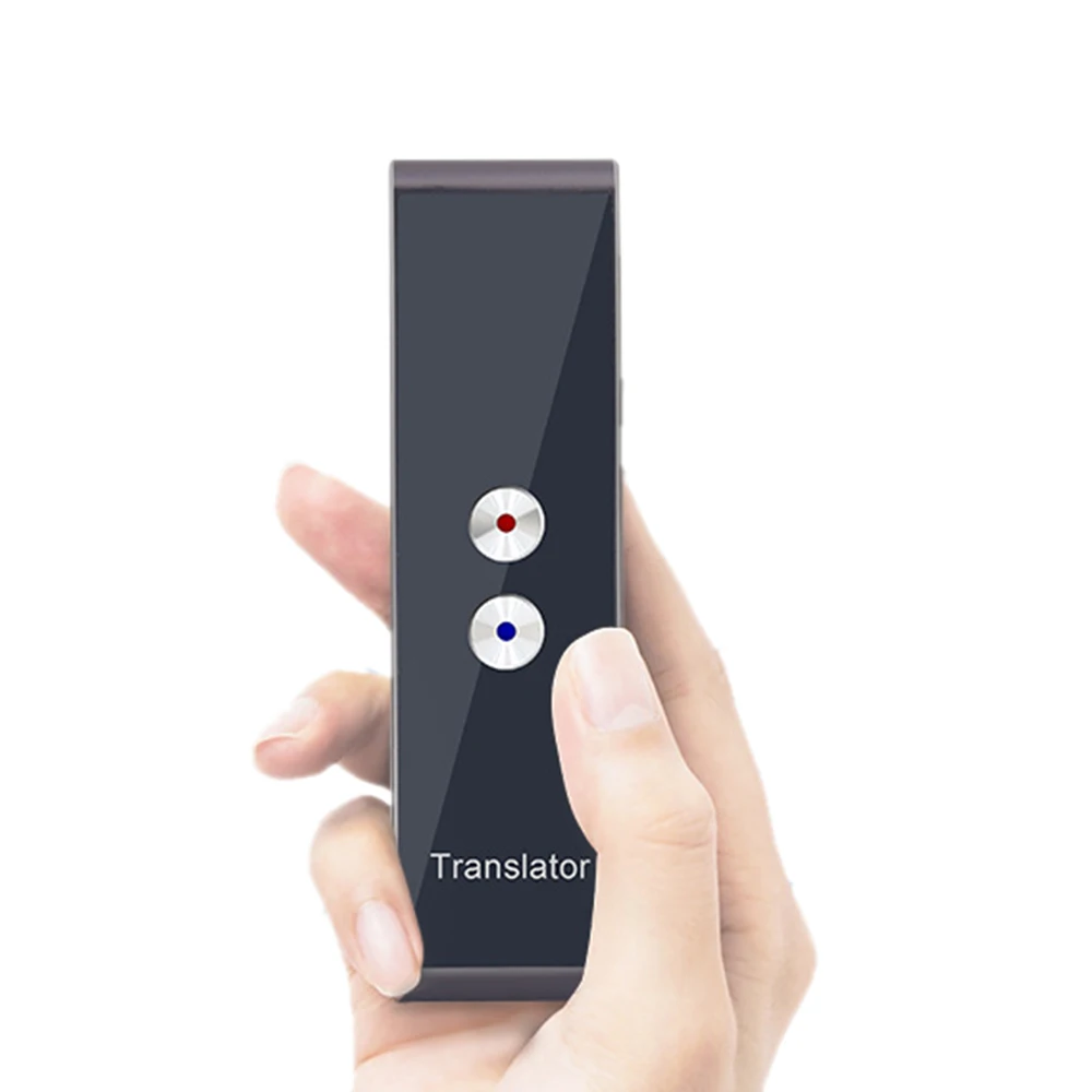 Smart Remote Control Voice Translator Portable Two-Way Real Time Intercom Multi-Language Translation Smart Control