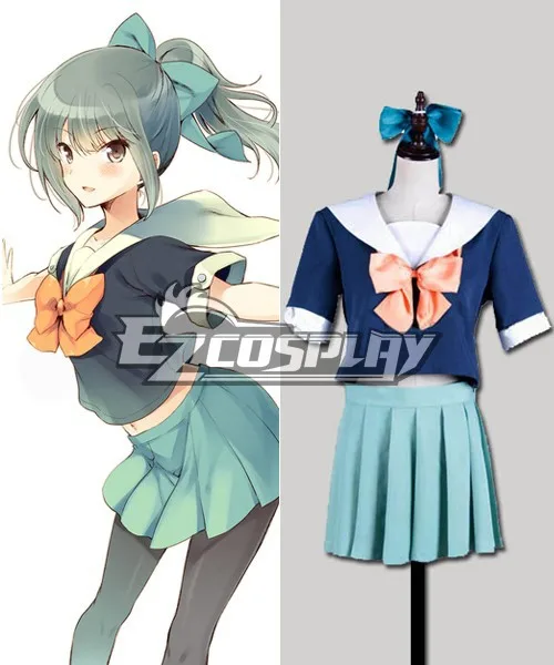 Kantai Collection Yubari Sailor Uniform Cosplay Costume E001