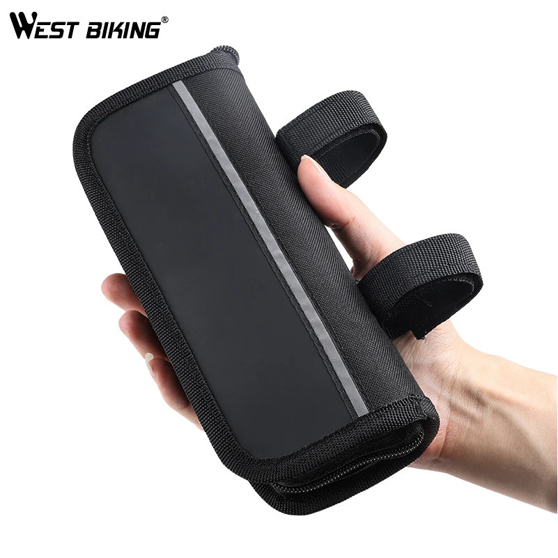 WEST BIKING Bicycle Repair Tools Bag Pump/Type Repair Kit/Screwdriver Tool Cycling Repair Multitool Set Bike Repair Case Tools