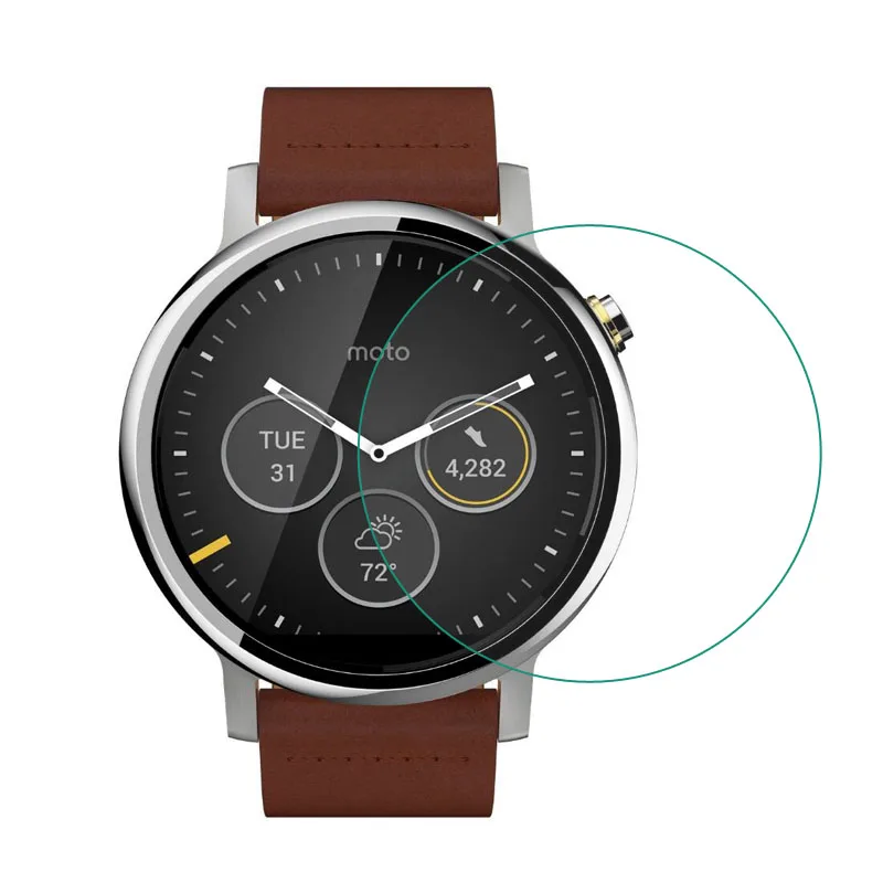 

Защитная пленка из закаленного стекла для Motorola Moto 360, 42 мм, 46 мм, 1 и 2 поколения, 2 поколение, спортивные часы, защитная пленка для экрана