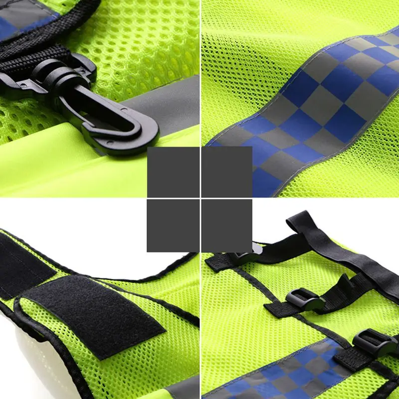 High Visibility Running Reflective Vest Working Clothes Motorcycle Cycling Sports Outdoor Reflective Safety Clothes