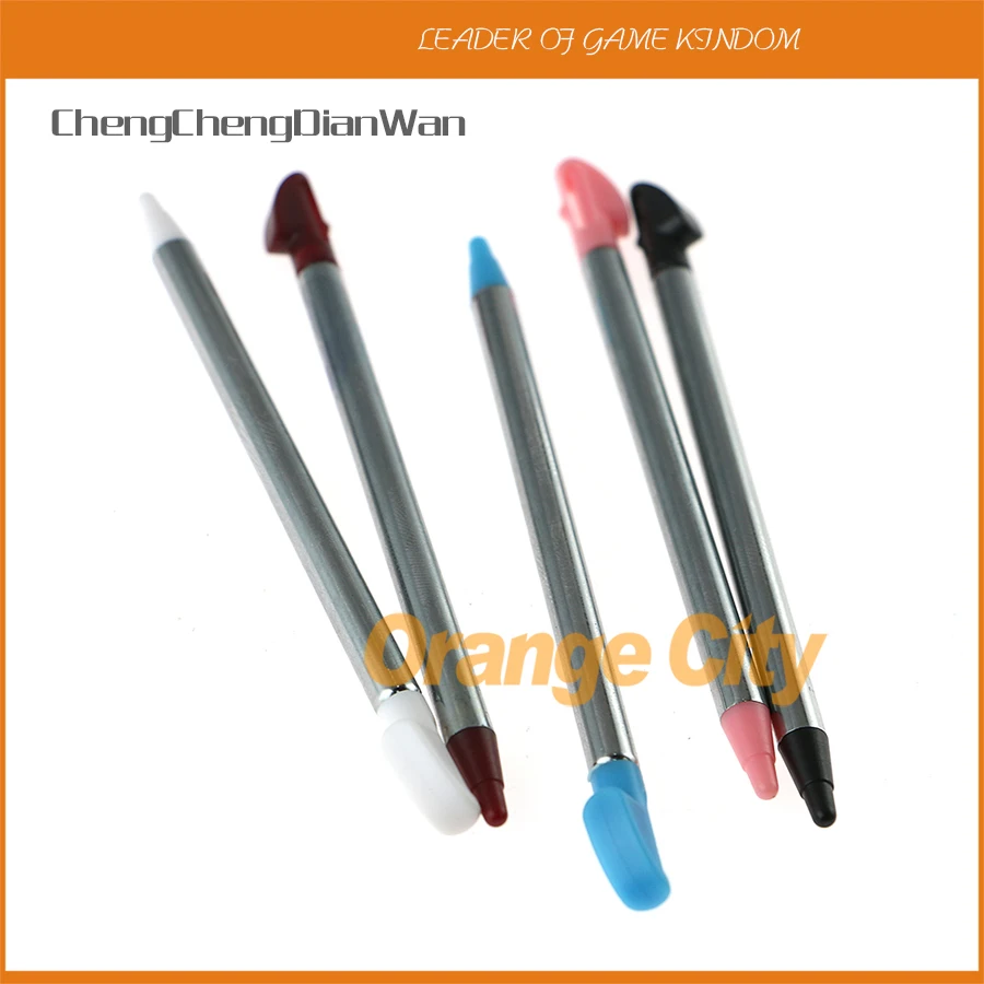 100pcs/lot Hot Sale Newest Universal Metal Retractable Stylus Touch Screen Pen For 3DS For 3DSXL/LL