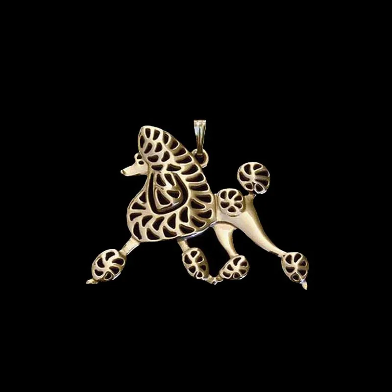 Hot Sale Women Alloy Pendants Fashion Jewelry Poodle Movement Pendants