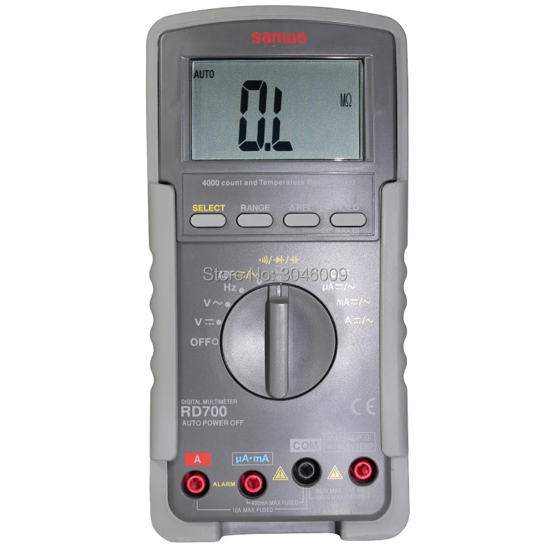 Japan sanwa RD700 Digital Multimeters / Multifunction, High Input Impedance 1000Mohm Digital Multimeters Temperature Test