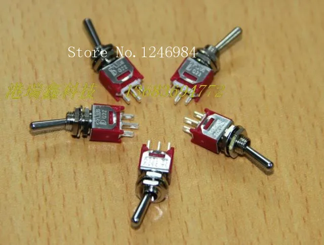 [SA]TS-4 single tripod two tranches M5.08 small toggle switch toggle switch rocker Taiwan Deli Wei 2MS1 Q22--100PCS/LOT